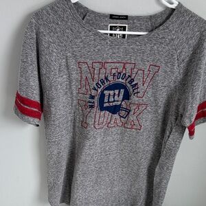 NFL NEW YORK GIANTS Gray Team Apparel Shirt